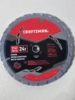 Lot Of Craftsman 7-1/4" 24T Carbide Circular Framing Saw Blade Free Shipping New. Price: $28.00.