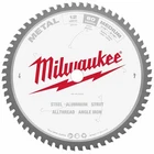 Milwaukee 48-40-4265 12 In. 60T Metal Cutting Carbide Circular Saw Blade New. Price: $113.97.