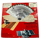 Sears Craftsman 10" 40 Tooth Carbide Tipped Cut Off Saw #720-3255 3/4" Arbor Used. Price: $17.95.