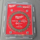 Milwaukee 48-40-4062 Circular Saw Blade For Steel Pipe Cutter Galvanized/carbon New. Price: $27.00.