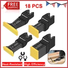 18 Pcs Titanium Oscillating Blade, Professional Universal Multitool Blades New. Price: $33.37.