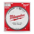 Milwaukee 14" Aluminum Metal Cutting Carbide Circular Saw Blade 80T 48-40-4370 New. Price: $79.99.