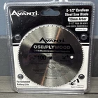 Avanti 5 1/2 X 100 Teeth Cordless Finish Saw Blade - Plywood Veneer Plastic Osb New. Price: $13.99.