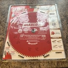 New Diablo Tools D12100X - 12" Tooth Saw Blade. Price: $65.00.