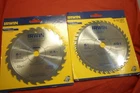 Irwin New 6-1/2" Circular Saw Blades 40T & 24T Carbide Classic. Price: $29.99.