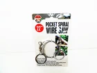 Wire Saws Spiral Pocket Survival Wood Cutting Braided Blade Camping Outdoors New. Price: $7.99.