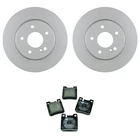 Bosch Quietcast Rear Rotors Hella Low-met Disc Brake Pad Kit For W210 E300 E320 New. Price: $133.95.