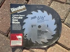 Vintage Disston 6-1/2" Carbide Tipped Circular Saw Blade 16 Tooth C24612 New. Price: $10.00.