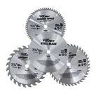4PC Hyper Tough 7-1/4 Inch Wood Cutting Carbide Tipped Steel Circular Saw Blades New. Price: $28.80.