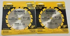 Dewalt 3/8" 16T Tungsten-carbide Teeth DW9055 Circular Saw Blades Qty. Of 2 New. Price: $19.98.