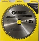 Oldham 10060TP 10" X Tooth Carbide Saw Blade New. Price: $21.00.