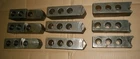 3 Sets Soft Top Serrated Jaws Huron 15-PSH P- 1.75" X 2.5" 6" Used. Price: $58.25.