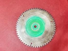 Vintage Omark 10" Combination Carbide Saw Blade, 60 Tooth, 5/8" Arbor Used. Price: $22.79.