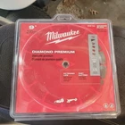 Milwaukee 9IN Diamond Saw Blade For Concrete/asphalt Red 49-93-7025 New. Price: $30.00.