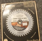 Oldham Circular 6-1/2" Saw Blade Carbide Tipped 40 Tooth 650-C-CBV Sealed New. Price: $17.97.