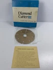 Noritake Diamond Cutter Segmented Gold Narrow Part 724901-8B: 105X1.6X20 New. Price: $60.00.