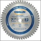 Oshlun SBF-072552 7-1/4" X 52T Steel Cutting Saw Blade New. Price: $34.50.