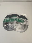 Lot Hitachi 3-PACK Ea. 7-1/4-IN 24-TOOTH Carbide Circular Saw Blades New. Price: $64.99.