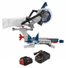 Bosch 18V 7-1/4 Inch Slide Miter Saw Kit Refurbished Certified. Price: $389.00.