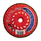 Diablo DCX045040B01F Grit Steel Arbor Flap Disc With Speed Hub 4-1/2 Dia. In. New. Price: $13.98.