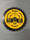 Dewalt DWA171424 71/4 In 24T Circular Saw Blade Open. Price: $17.49.