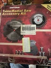 New Craftsman Carbide 32 Tooth 7" Adj. Dado & 10 Master Combination Saw Blades. Price: $69.99.