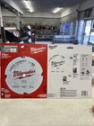 Milwaukee 7-1/4" (4 Tooth) Fiber Cement Pcd Saw Blade Item 48-40-7000/ 2-PACK! New. Price: $49.95.