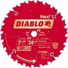(10)-DIABLO 7-1/4" 24-TOOTH Titanium Carbide Framing Circular Saw Blade DO724A New. Price: $128.99.