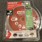 Diablo Continuous Rim Tile Saw Blade Diamond Masonry , Arbor 5/8 DMADC1000 New. Price: $39.99.