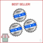 Ninehole 3PACK 1/2 Circular Saw Blade 24T With 3/8-INCH Arbor, Tct Carbid New. Price: $12.84.