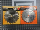 2 Black & Decker 77-717 Piranha 7-1/4", 18 Carbide Teeth Circular Saw Blade Nos New. Price: $9.99.