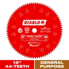 12 In. X 44-TOOTH General Purpose Circular Saw Blade Value (2-PACK) New. Price: $77.96.