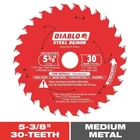 Diablo Steel Demon 5-3/8 In. Tico Carbide Metal Saw Blade 30 Teeth New. Price: $51.52.