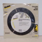 Disston 1/4 Circular Saw Blade V714 Plywood/paneling 1/2-5/8 Arbor, Usa Used. Price: $9.95.