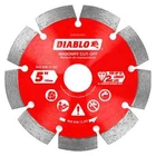 Diablo Tools DMADS0500 5" Diamond Segmented Masonry Cut-off Blade New. Price: $30.99.