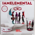 Elemental Courage Series 3 Piece Children's Melamine Plate-bowl-cup Set New. Price: $19.99.