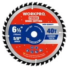 Workpro 6-1/2'' Circular Saw Blade 40T Cutting Carbide Tipped Woodworking New. Price: $11.99.