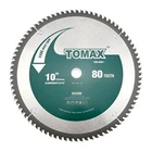 Tomax 10-INCH 80 Tooth Tcg Aluminum And Non-ferrous Metal Saw Blade With 5/8-... New. Price: $45.12.