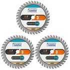Luckyway Inch Circular Saw Blades With 3/8 Arbor 36T, Silver New. Price: $23.23.