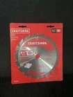 Craftsman Carbide Circular Saw Blade 1/2 Inch 18T Framing CMAS265018 New. Price: $15.99.