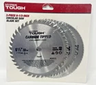3- Piece 6 1/2 Inch Circular Saw Blade Set Hyper Tough New. Price: $18.00.