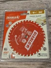 Diablo D0536X 3/8 In. Tooth Finish Trim Saw Blade New-sealed (188). Price: $17.76.