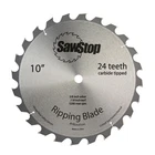 Sawstop BTS-R-24ATB 10" Tooth Ripping Table Blade New. Price: $46.47.
