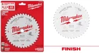 Milwaukee Tool 48-40-0625 6-1/2 In. 40T Finish Track Saw Blade New. Price: $29.99.