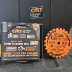 Cmt Circular Saw Blade Set 10-PACK 1/2 Inch 24T Wood W/nails Chn P06524-X10 New. Price: $75.00.