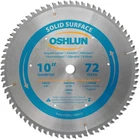 Oshlun SBSS-100072 10-INCH Tooth Tcg Saw Blade With 5/8-INCH Arbor For Solid New. Price: $120.03.