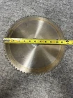 Nap Tools 12 Dia. 1-3/4 Bore 72 Tooth Carbide Tipped Circular Saw Blade Used. Price: $89.99.
