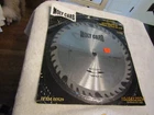Carb Molybdenum Cardbide Tipped 10" Wood Saw Blade 40 Tooth 529 Nos New Nip. Price: $12.99.