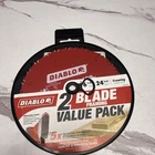 Diablo 6-1/2IN. X 24 Teeth Framing Circular Saw Blade For Wood 2PC. New. Price: $19.50.
