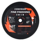 Comoware Circular Saw Blade, Table 7-1/4" 140T, Black & Orange New. Price: $19.09.